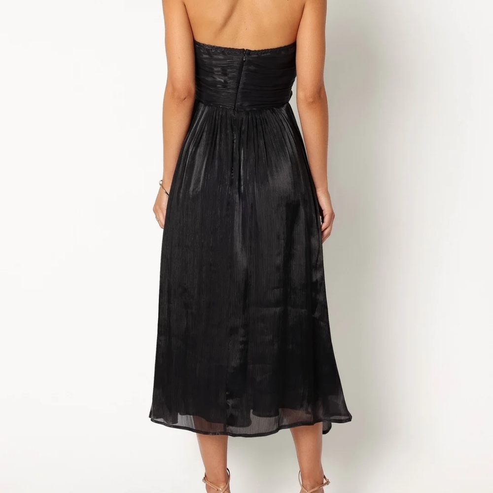Petal & Pup Mila Strapless Midi Dress - Picture 6 of 14